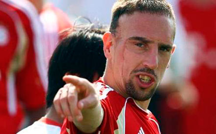 Рибери признан лучшим футболистом Европы