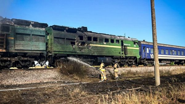 Цілеспрямоване знищення українських локомотивів російськими військами